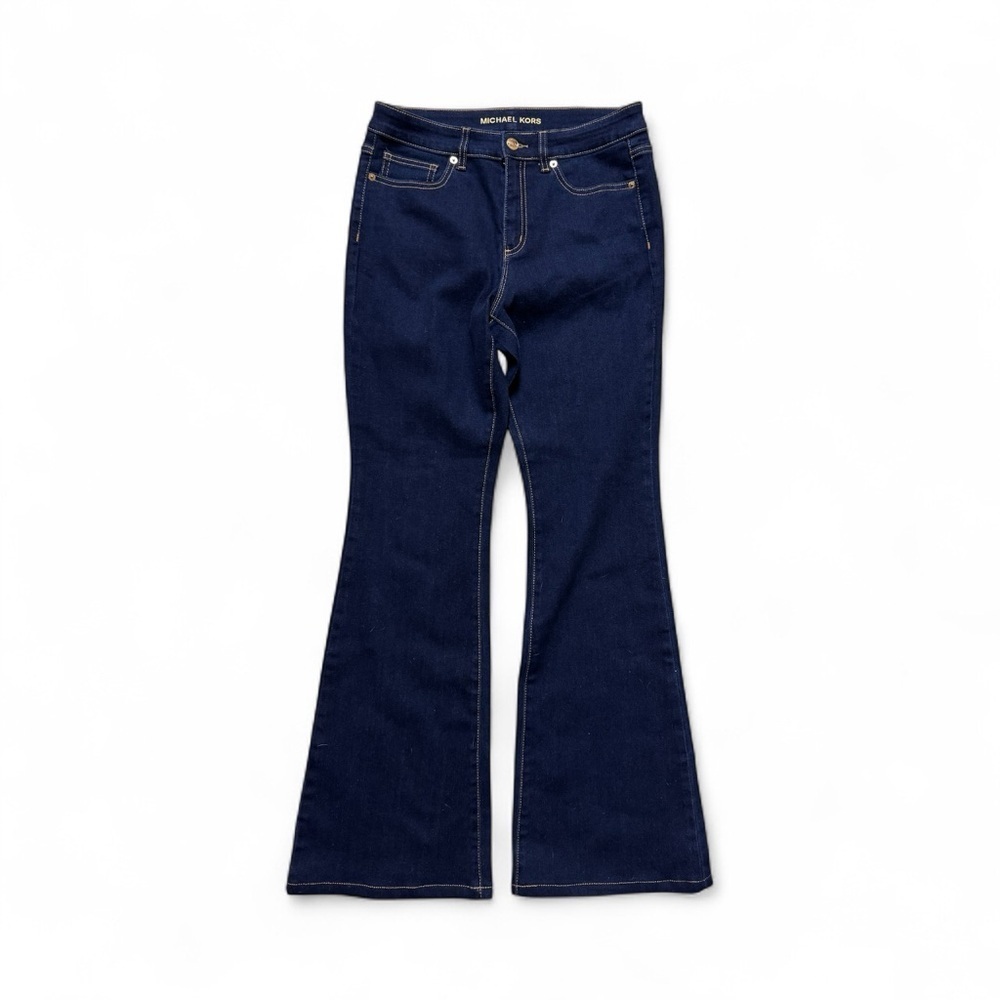 Michael Kors Thelma Flare Jeans Women’s Size 6 Dark Wash Denim 29x15x11
